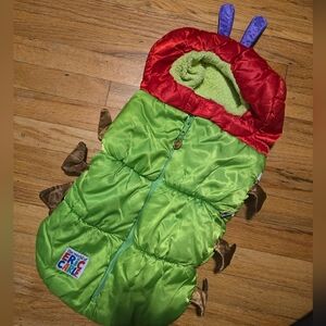 Eric CARLE THE VERY HUNGRY CATERPILLA Baby Car Seat Warmer Or Costume 0-3 Months